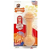 Nylabone Flavor Frenzy Barbell Fried Chicken Flavored Dog Chew