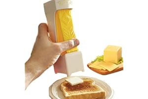 AQUAROBO Butter Slicer,One Click Stick Butter Cutter,Cheese Splitter, Butter for Making Bread, Cakes,Cookies,Bread