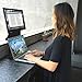 VEYEM Portable Ergonomic Stand for Laptops, USB-Powered Monitors, Tablets and More; Compatible with AOC E1649FWU, AOC E1659FWU, AOC E1759FWU, ASUS MB168B, ASUS MB168B+