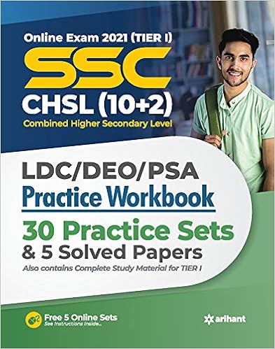 SSC CHSL (10+2) Tier I Practice Workbook SSC CHSL (10+2) Tier I Practice Workbook