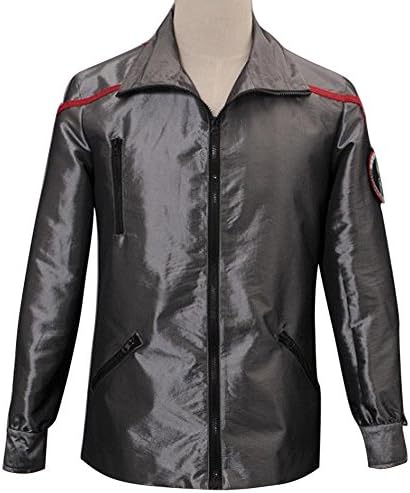 Wolfbar Men's Enterprise Away Team Jacket Halloween Cosplay Costume Red Custom Made