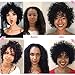 YAMI Kinky Curly Human Hair Wig Short Curly Wig Short Human Hair Wigs for Black Women Brazilian Kinky Curly Wigs With Bangs No LACE Front Natural Color …