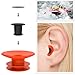 Lucco Swimming Earplugs, Silicon Soft Waterproof Earplugs Allow Hearing, For Surfer and Water Athletes, Swimmer, Adults, Kids