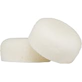 kai Body Buffer &ndash; exfoliating Bath Sponge, 2 sponges | exfoliating bath sponges with built-in cleanser, gardenia scent, vegan &amp; cruelty-free | gently exfoliates &amp; cleanses