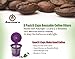 Maxware 6 Reusable Refillable Coffee Filters For Keurig Family 2.0 and 1.0 Brewers Fits K200, K300/K350/K360,K450/K460, K500/K550/K560 (Purple, 6)