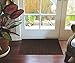Textures Apache Mills 2' x 3' Blocks Heavy Duty Onyx Door Mat – Weather & Stain Resistant, Non-Slip, Durable Outdoor Mat – Made in USA – Superior Scraping Entrance Mat for Home or Commercial Use