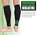 BAMS Plus Size Calf Compression Sleeve for Women & Men, Viscose from Bamboo Extra Wide Leg Support for Shin Splints, Leg Pain Relief and Support, Swelling, Travel