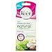 Veet Face Cold Wax Strips Naturals for Normal Skin, 10 Double Sided Strips, Pack of 20