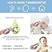 SANPU Digital Medical Infrared Forehead and Ear Thermometer for Baby,Kids and Adults with Fever Indicator