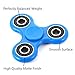 FidgetKool Fidget Toys Spinning & Spinner Top Relieves Your Adhd/Anxiety & Boredom Gifts Blue & Black Novelty