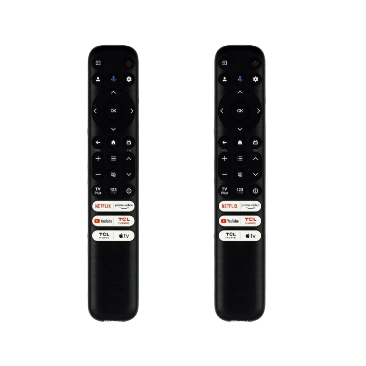 Photo 1 of (2 Pack) New Replacement Remote for TCL-Google-TV-Remote,RC813 Without Voice Compatible with TCL Q6/Q7/QM8/S3/S4 Series