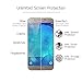 2 x Samsung Galaxy J7 2015 Screen Protector, NEVEQ Premium Tempered Glass Screen Protector for Samsung Galaxy J7 (2015) (5.5) Display, 9H Hardness Skin Cover Protection and Ultra-Thin