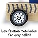 Wooden Wheels Tough Jobs Pack: Natural Beech Wood Tractor, Pickup Truck, and Cement Mixer
