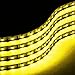 Zone Tech 30cm LED Car Flexible Waterproof Light Strip YELLOW (pack of 4)