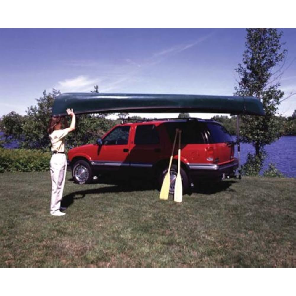 Canoe Kayak Mount Loader Rack One Person Man Car Trailer Hitch Truck