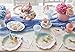 Talking Tables Pack of 12 Unicorn Party Paper Plates Super Cute and Adorable Birthdays, baby, bridal shower, Wedding decorations, Gold And Pastel colors