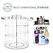 CECOLIC 360° Rotating Makeup Organizer 12 Layers Acrylic Cosmetic Storage, Fits Jewelry,Makeup Brushes, Lipsticks and More
