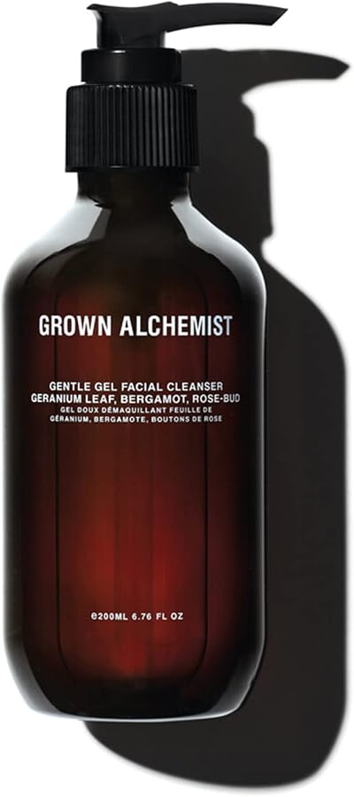 Grown Alchemist Gentle Gel Facial Cleanser Geranium Bergamot Rosebud Dry