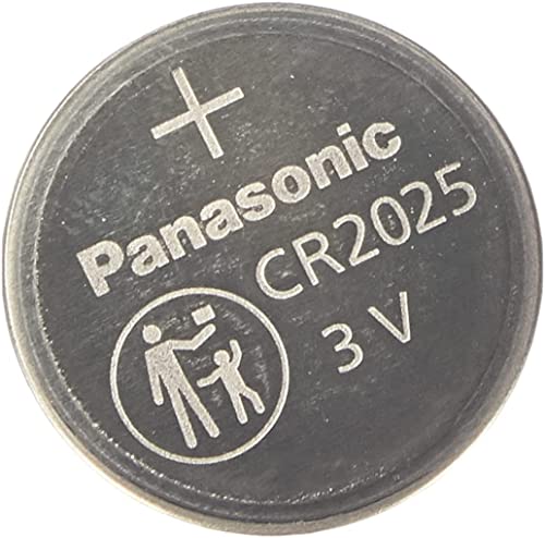 Batteria Panasonic CR2025 Al Litio 3V - Nuova, Scadenza 2033, Confezione Blister
