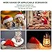 Santa Hats for Adults Bulk, Christmas Hats for Women Men Plush Red Velvet Double Layer, Santa Hats Support Max Head Size, Christmas Hats for Christmas Parties, Christmas Concert