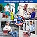 5 Set Compression Packing Cubes Travel luggage Suitcase Organizer Set Packs More in Less Space