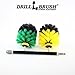 Drill Powered Tub, Tile, Grout, and Bath 2 Brush Combo with Long Reach Extension