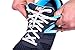 Stretch Laces - White, Grey, Black (Elastic No Tie Shoelaces)