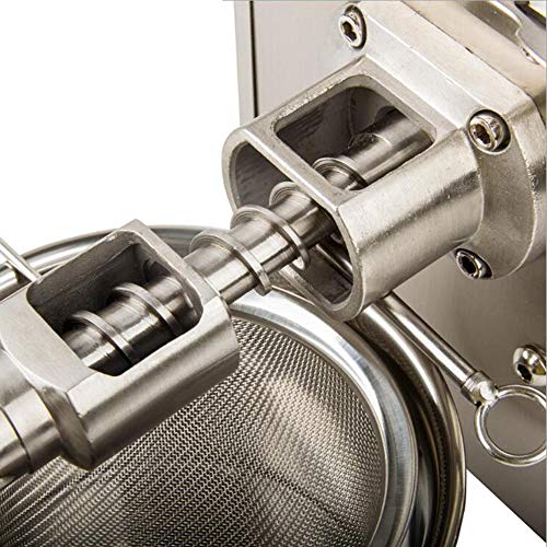 image for NEWTRY Automatic Stainless Steel Electric Small Home Oil Press Machine