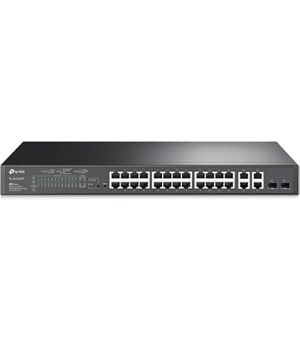 Amazon.com: TP-Link Omada SG3428MP | 24 Port Gigabit L2+ Managed