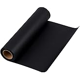 RUSPEPA Black Kraft Paper Roll - 12 inches x 100 feet - Recyclable Paper Perfect for for Crafts, Art,Small Wrapping, Packing,