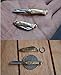 1pc Fish Mini Keyring Small Pocket Keychain Folding Folder Knife Brass (8 cm (open))