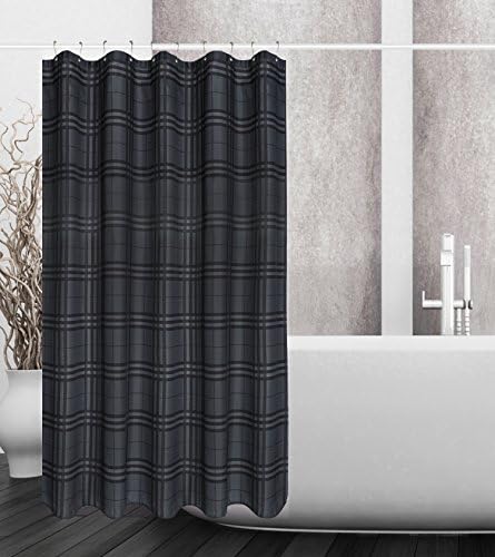 CHICNM Shower Curtain Eco-Friendly, No Chemical Odor,Metal hook， Rust Proof Grommets，72"x72 "