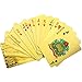 LotFancy 24K Gold Foil Playing Cards, 2 Decks of Cards with Boxes, Waterproof Plastic, Bridge Size Standard Index, for Cards Games, Magic Props