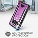 YOUMAKER Case for Galaxy S10e, Kickstand Case with Built-in Screen Protector Heavy Duty Protection Shockproof Full Body Slim Fit Cover for Samsung Galaxy S10e 5.8 inch - Purple