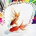 TAIR 72-Count Colored Pencils Set Drawing Pencils