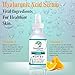 Korean Hyaluronic Acid Serum for Face + Vitamin C Vitamin E - Advanced Korean Beauty formula Anti Aging Anti Wrinkle for hydration Natural Organic Vegan Paraben free Best Natures Lab Brand