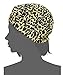 I VVEEL Women's Ruffle Chemo Hat Beanie Turban Headwear for Cancer Patients