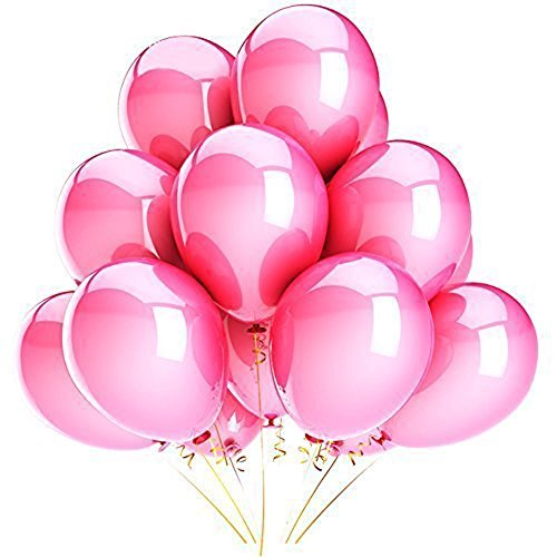 EN-LIFE Pink Latex Balloons 100pcs/lot 10 inch 1.8g Thick balloon Wedding Party Birthday Balls Classic toys christmas gift