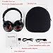 Proxelle Active Noise Cancelling Bluetooth Wireless Headphones Travel Over Ear Handsfree Microphone Bass Stereo Wired Headsets with Airplane Adapter for Work iPhone Android TV Serenity