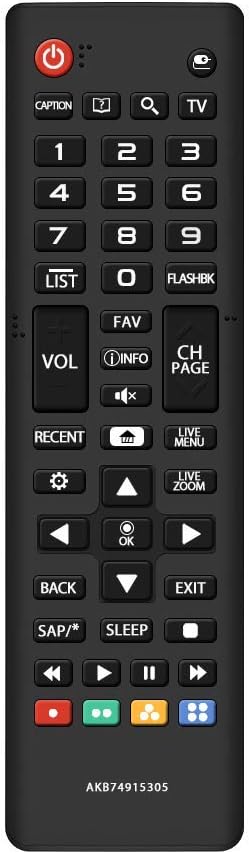 Universal Remote Control for LG Smart TV Remote Control All Models LCD LED 3D HDTV Smart TVs AKB75095307 AKB75375604 AKB74915305