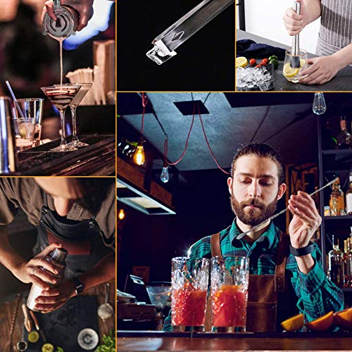 Professional Bar Kit Whisky Cocktail Making Set Cocktail Shaker 750ml Kit-12Pcs Shaker Cocktail Set with Stainless Bar… – Bild 7