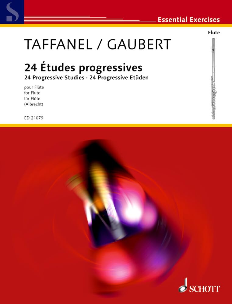 24 PROGRESSIVE STUDIES IN ALL KEYS FLUTE TRAVERSIERE