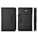 IVSO Galaxy Tab A 10.1 with S Pen Keyboard case - Ultra-Thin PU Leather DETACHABLE Wireless Keyboard Stand Case/Cover for Samsung Galaxy Tab A 10.1 with S Pen SM-P580NZWAXAR(Black)