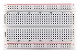 BB400 Solderless Plug-in BreadBoard, 400 tie-Points, 4 Power Rails, with Metal Backing Plate, 3.3 x 2.2 x 0.3in (84 x 55 x 9mm)