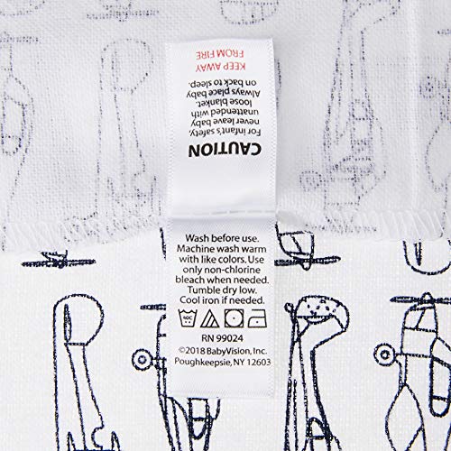 2 Hudson+Baby+Flannel+Receiving+Airplane