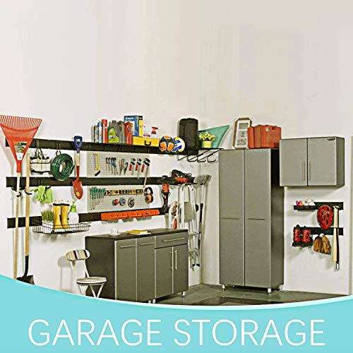 Heavy Duty Garage Storage Wall Mount Rack, Garage Tool Organizer Hanger