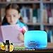 Large Essential Oil Diffuser for Aromatherapy, Aroma Ultrasonic Cool Mist Humidifier-Soothing Color Night Light- Extremely Quiet- 300ml-Brown-for Home, Large Room and Spa by Aromacare