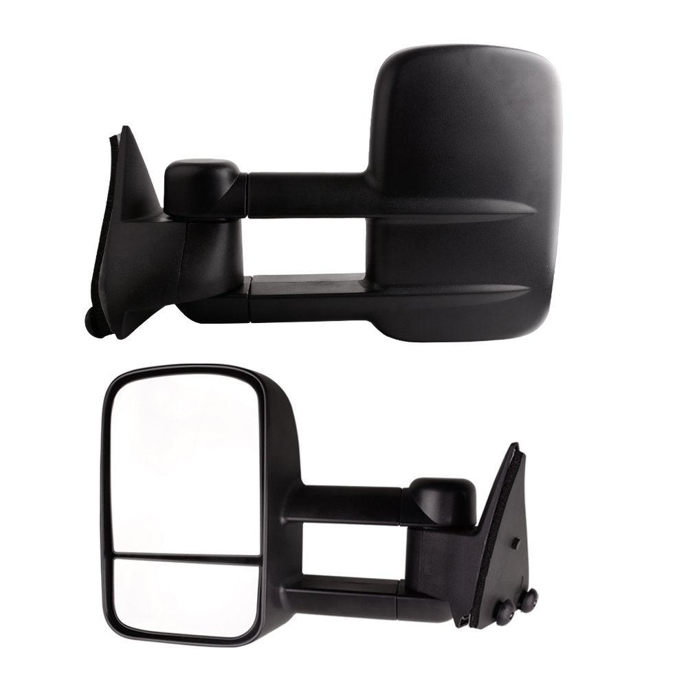 Amazon.com: Towing Mirrors compatible for 88-98 Chevy GMC C/K 1500 2500  3500 Pickup Pair Set Manual Extendable Side Mirrors: Automotive