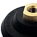 ADVcer 4 inch Polisher Backing Plate - Metal Arbor 5/8