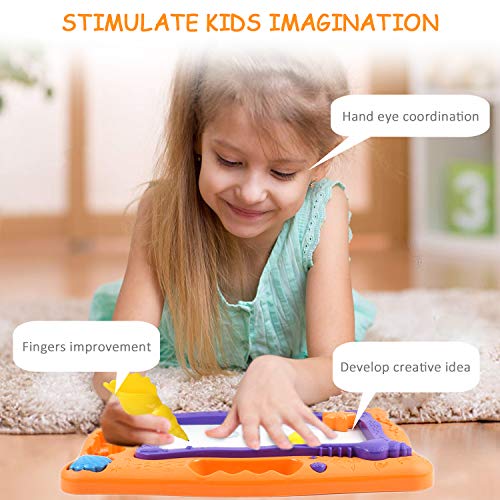 image for Supkiir Magnetic Drawing Board, Colorful Painting Learning Toy for Kid